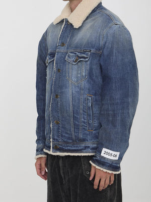 DOLCE & GABBANA Vintage-Inspired Denim Jacket - Regular Fit