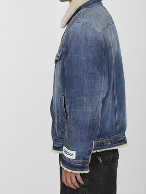 DOLCE & GABBANA Vintage-Inspired Denim Jacket - Regular Fit