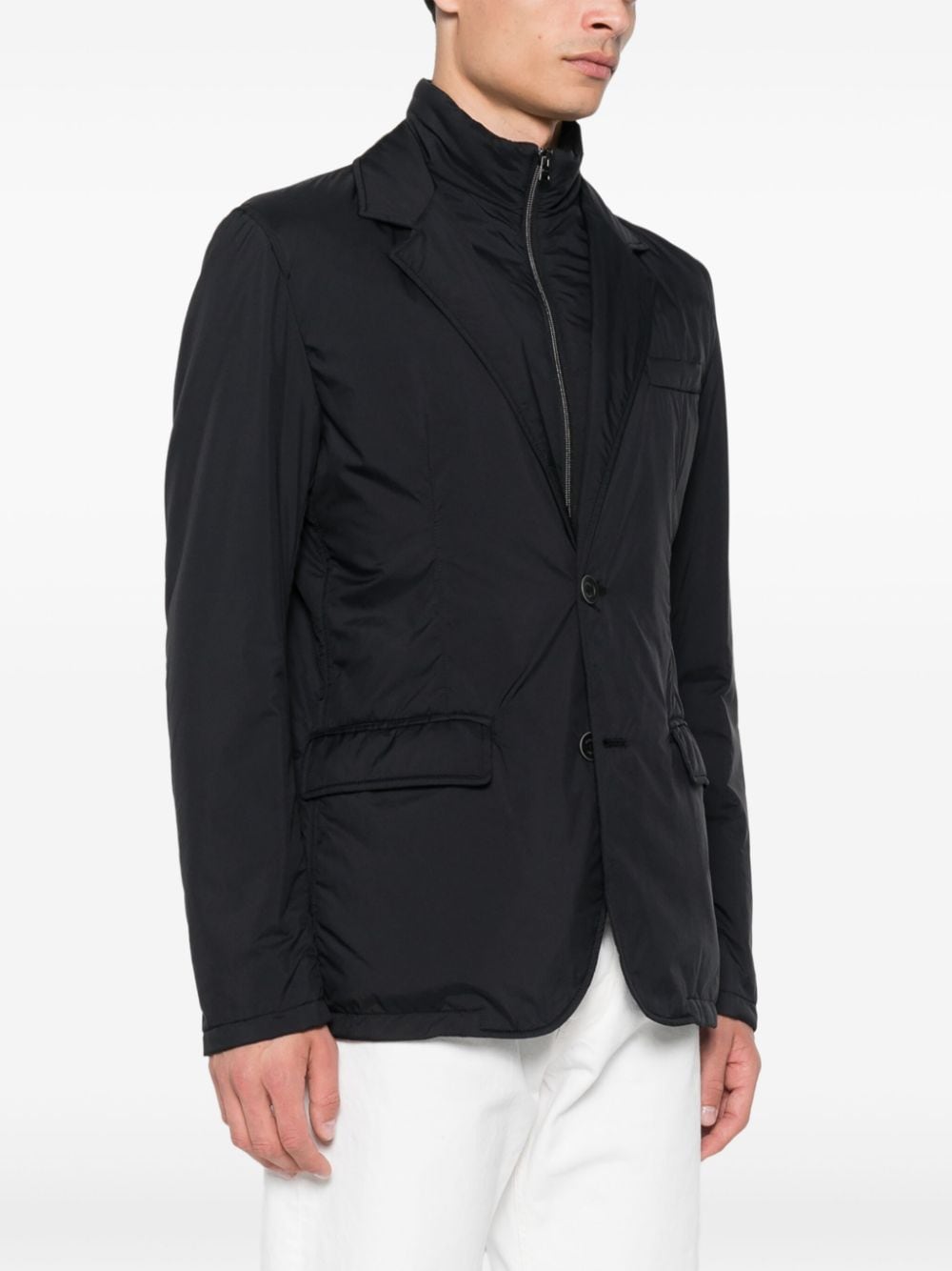 HERNO Men's Logo-Plaque Jacket for FW24