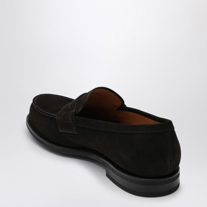 CHURCH'S Luxury Brown Suede Loafer