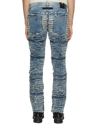 Men's Blue Denim Pants by 1017 ALYX 9SM for FW23