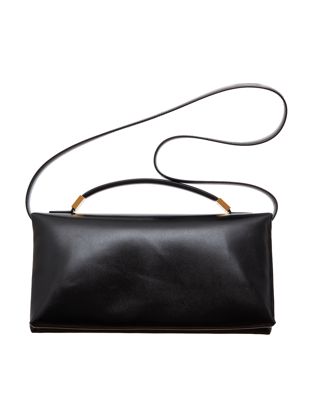 MARNI Luxurious Black Leather Handbag for Women