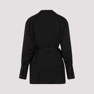 精選款黑色史丹利女士西裝外套 - 24季女裝系列