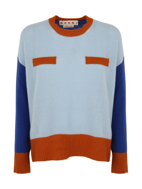 MARNI Round Neck Cashmere Sweater