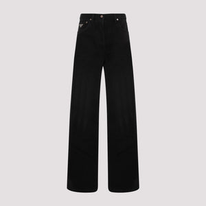 PRADA Elegant Black Cotton Jeans