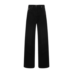 PRADA Elegant Black Cotton Jeans