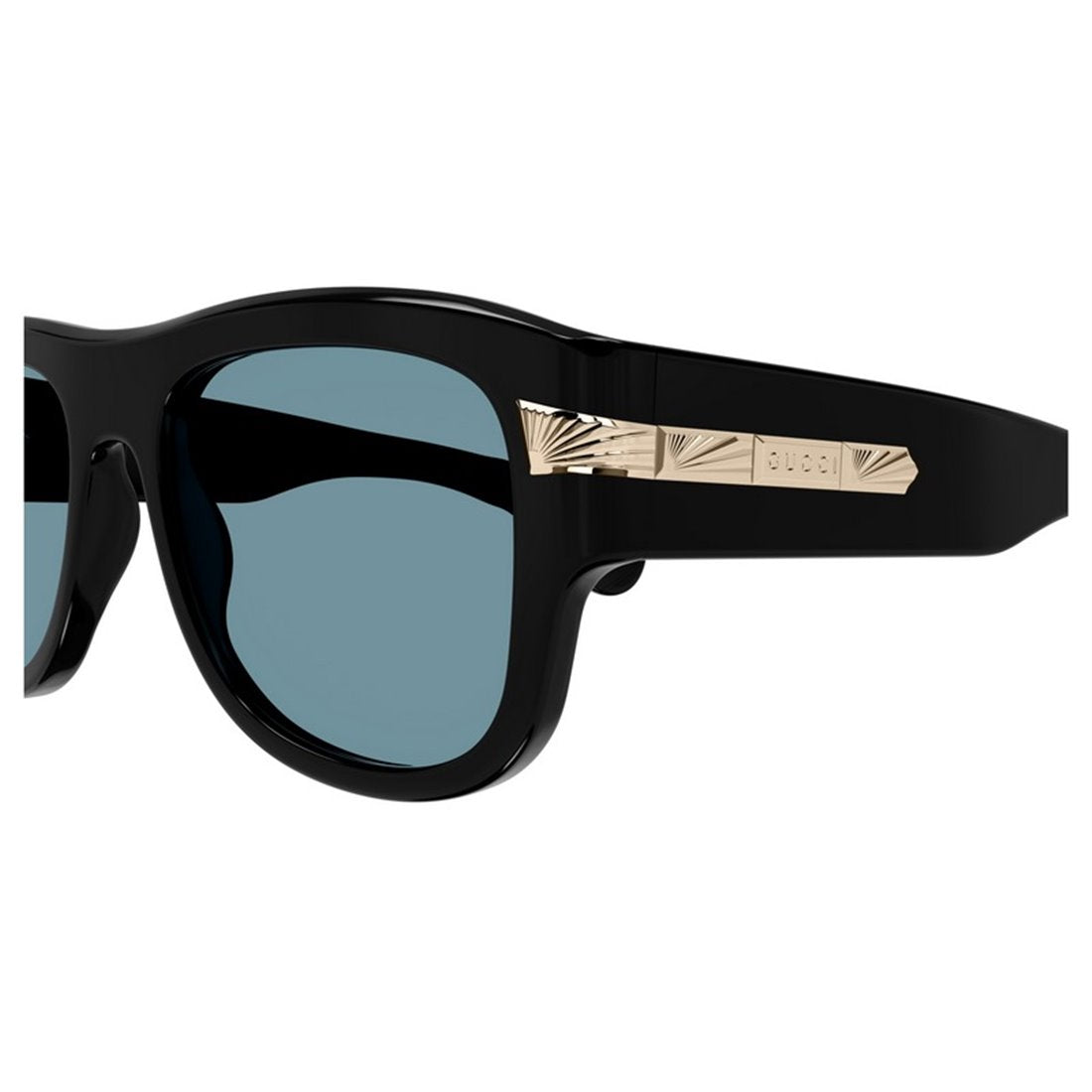 GUCCI Crystal Frame Classic Sunglasses for Men