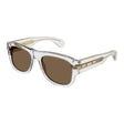 GUCCI Crystal Frame Classic Sunglasses for Men