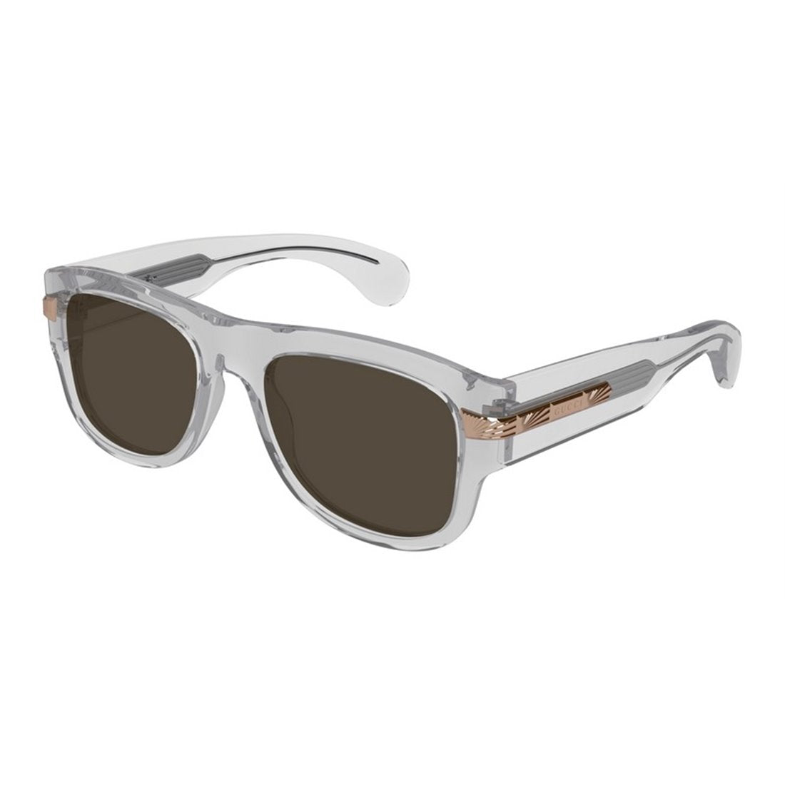 GUCCI Crystal Frame Classic Sunglasses for Men