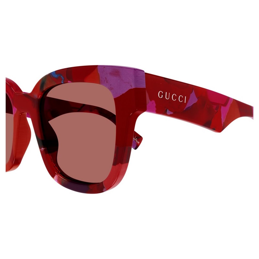 GUCCI Chic Multicolor Sunglasses with Brown Lenses