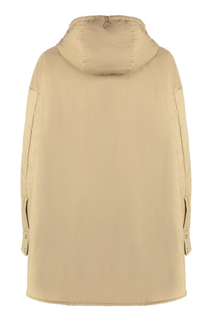 HERNO Beige Techno Fabric Jacket for Women - SS24 Collection