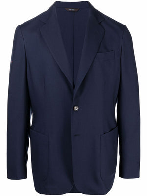COLOMBO Dark Blue Cashmere Jacket for Men - SS22 Collection