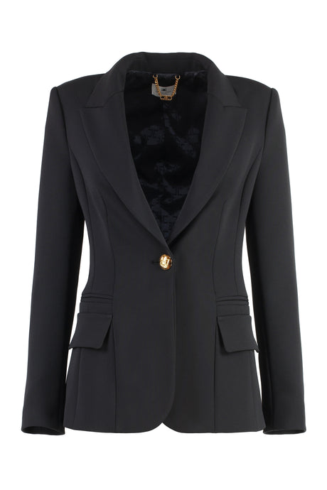 ELISABETTA FRANCHI Chic Peak Lapel Blazer