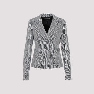 Black Fitted Jacket for Women