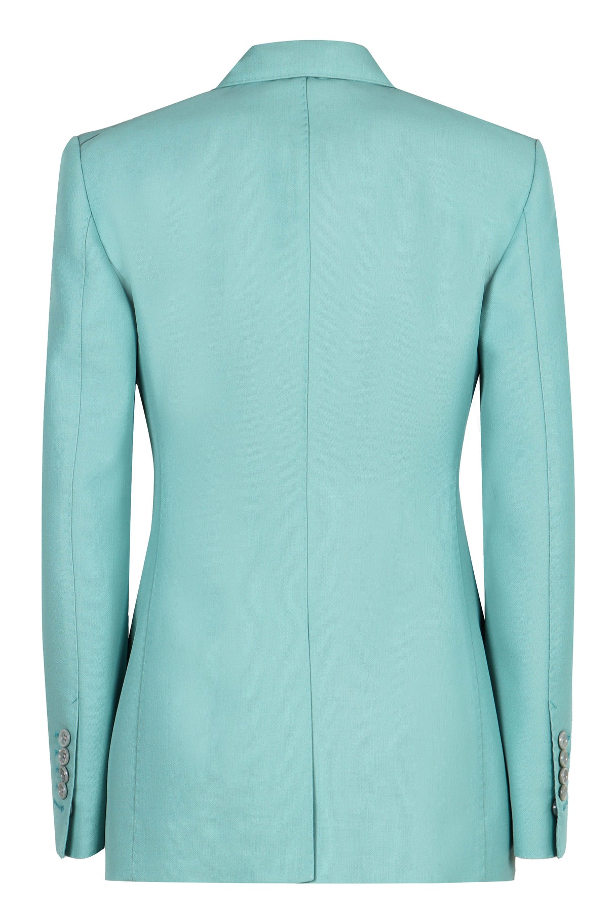 TOM FORD Double-Breasted Wool Blazer in Light Blue for Women (SS24)