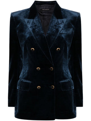 TOM FORD Velvet Luxe Blue Jacket