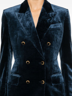 TOM FORD Velvet Luxe Blue Jacket