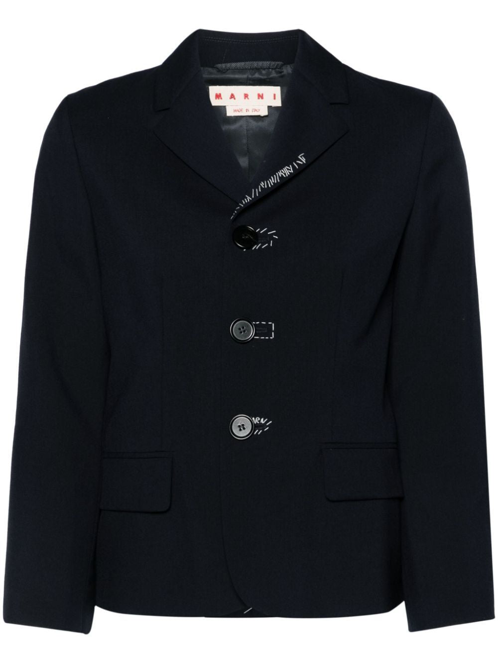 MARNI Elegant Mini Wool Jacket