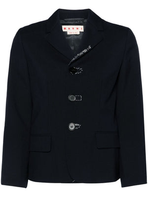 MARNI Elegant Mini Wool Jacket