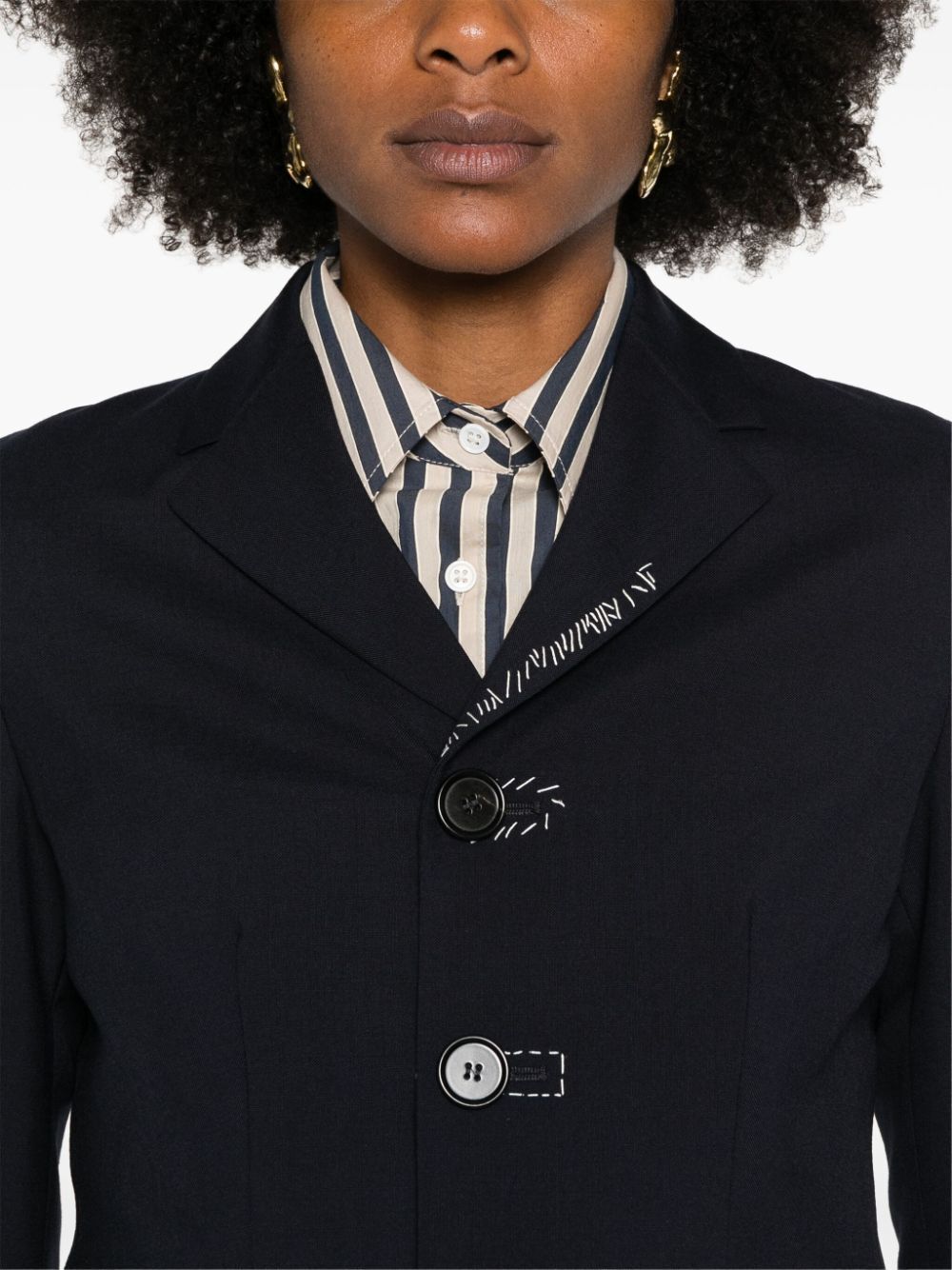 MARNI Elegant Mini Wool Jacket