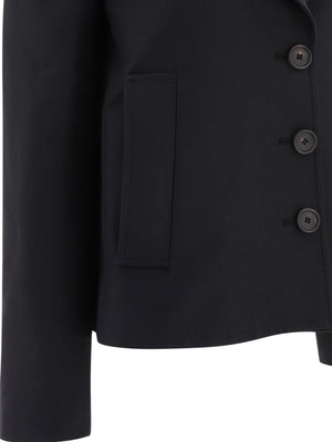 MARNI Stylish and Trendy 24FW Black Women's Outer Jacket