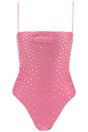 OSÉREE Fuchsia Crystal One-Piece Swimsuit for Women