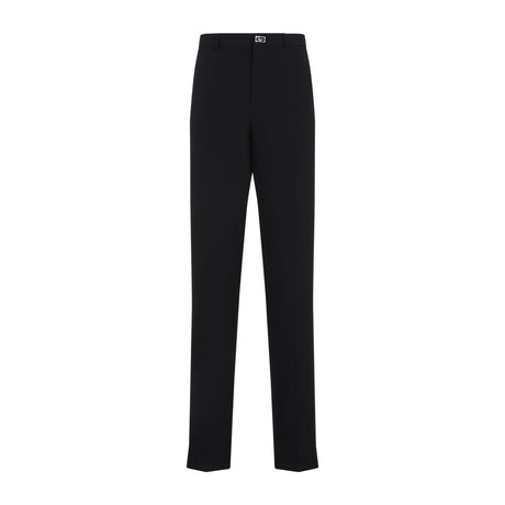 GIVENCHY Luxury 100% Wool Trousers for Men - Spring Summer 25