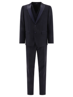 DOLCE & GABBANA Blue Suit Set for Men - 2024 Collection