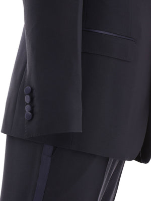 Áo vest ba mảnh sang trọng màu xanh cho nam giới - SS24