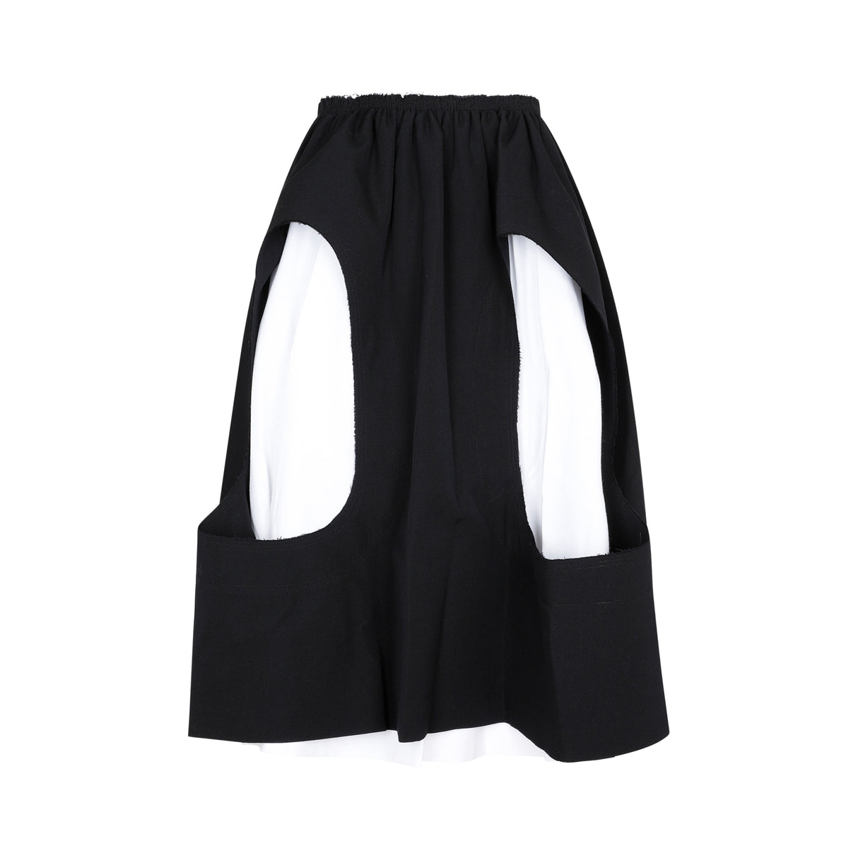 オリジナル：女性用スタイリッシュなブラックスカート - SS23コレクション