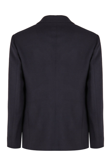 GIORGIO ARMANI Single-Breasted Two-Button Jacket