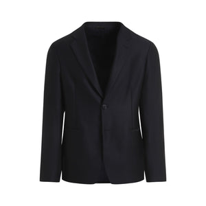 Blazer Nam Cổ Điển Bằng Len Cao Cấp