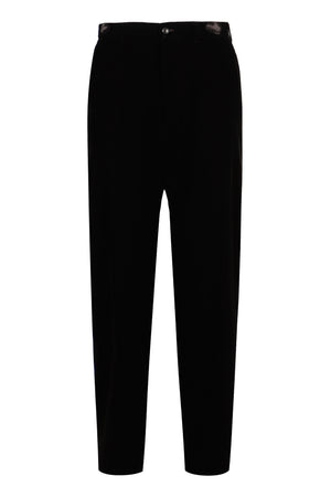 GIORGIO ARMANI Luxurious Velvet Trousers