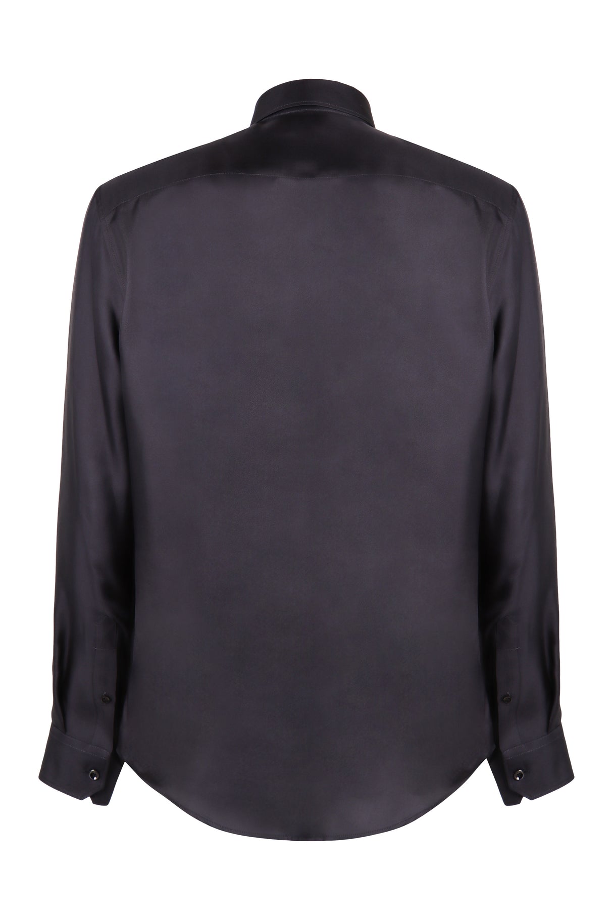 GIORGIO ARMANI Luxury Silk Shirt with Front Pocket