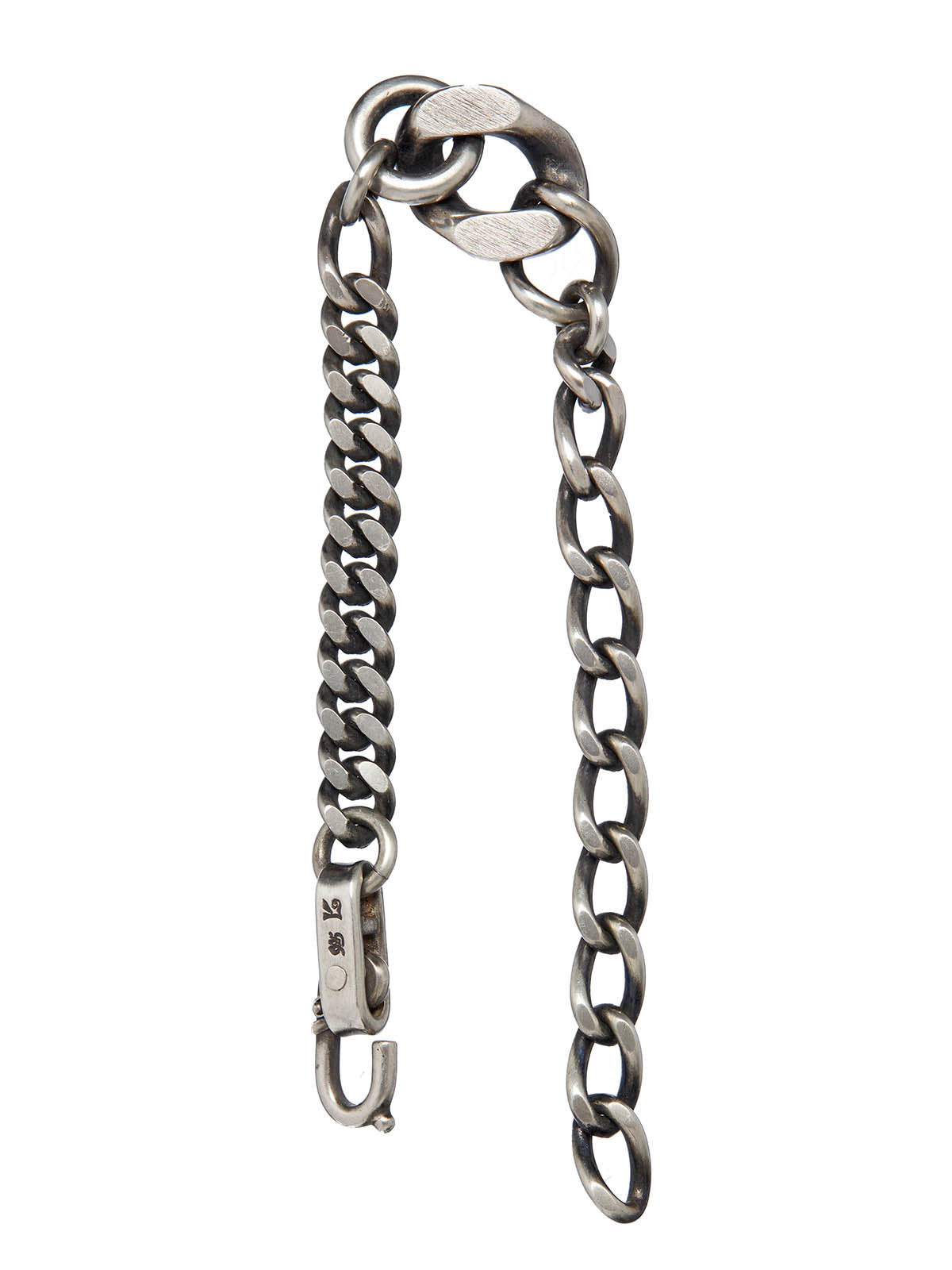 Stylish Silver Chain Bracelet for Men by WERKSTATT:MUNCHEN