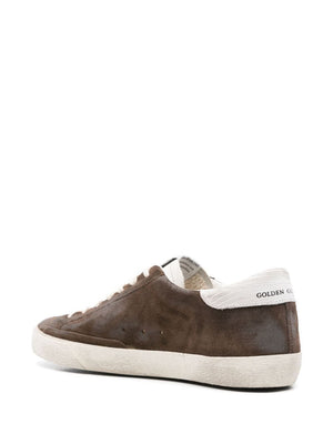 GOLDEN GOOSE Super-Star Suede Sneakers with Star Accent