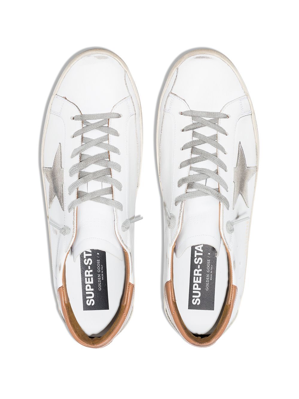 GOLDEN GOOSE Super-Star Low-Top Sneakers for Men