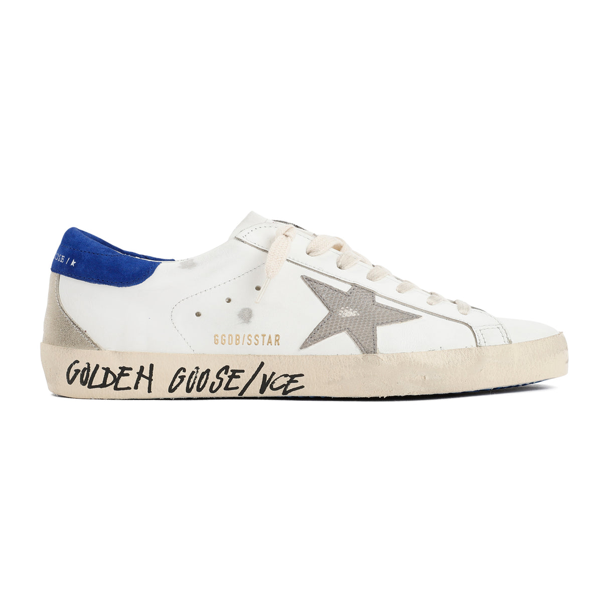 GOLDEN GOOSE Men's White Lace-Up Sneakers for FW24