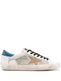 GOLDEN GOOSE Men's Leather Sneakers with Signature Logo - Available in Size 41