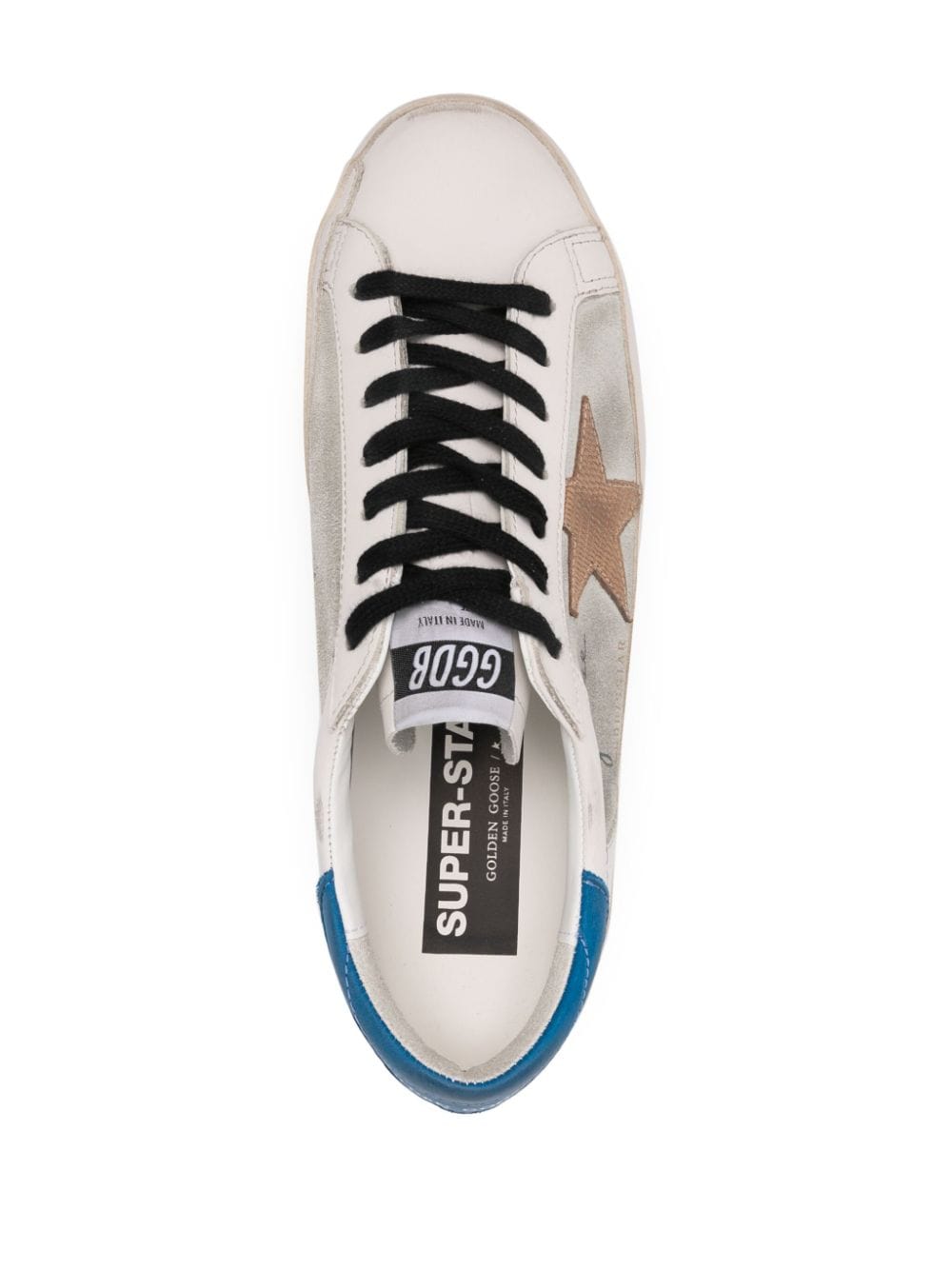 GOLDEN GOOSE Men's Leather Sneakers with Signature Logo - Available in Size 41