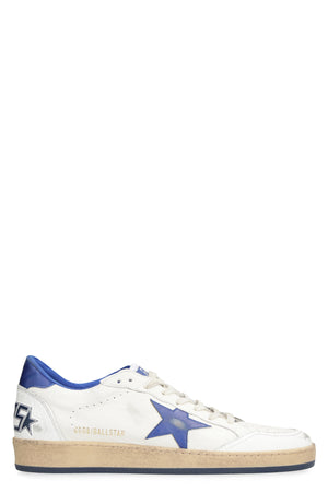GOLDEN GOOSE Handcrafted White Leather Sneakers for Men - FW23 Collection