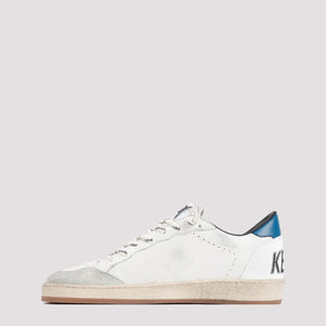 Nappa Upper Men's Sneakers in White, Red, and Blue