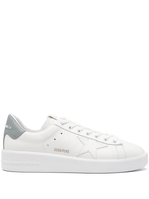 GOLDEN GOOSE Signature Star Patch White Leather Sneakers for Men