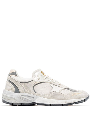 GOLDEN GOOSE รองเท้าผู้ชาย สีเทา รุ่น Dad-Star สำหรับ SS24