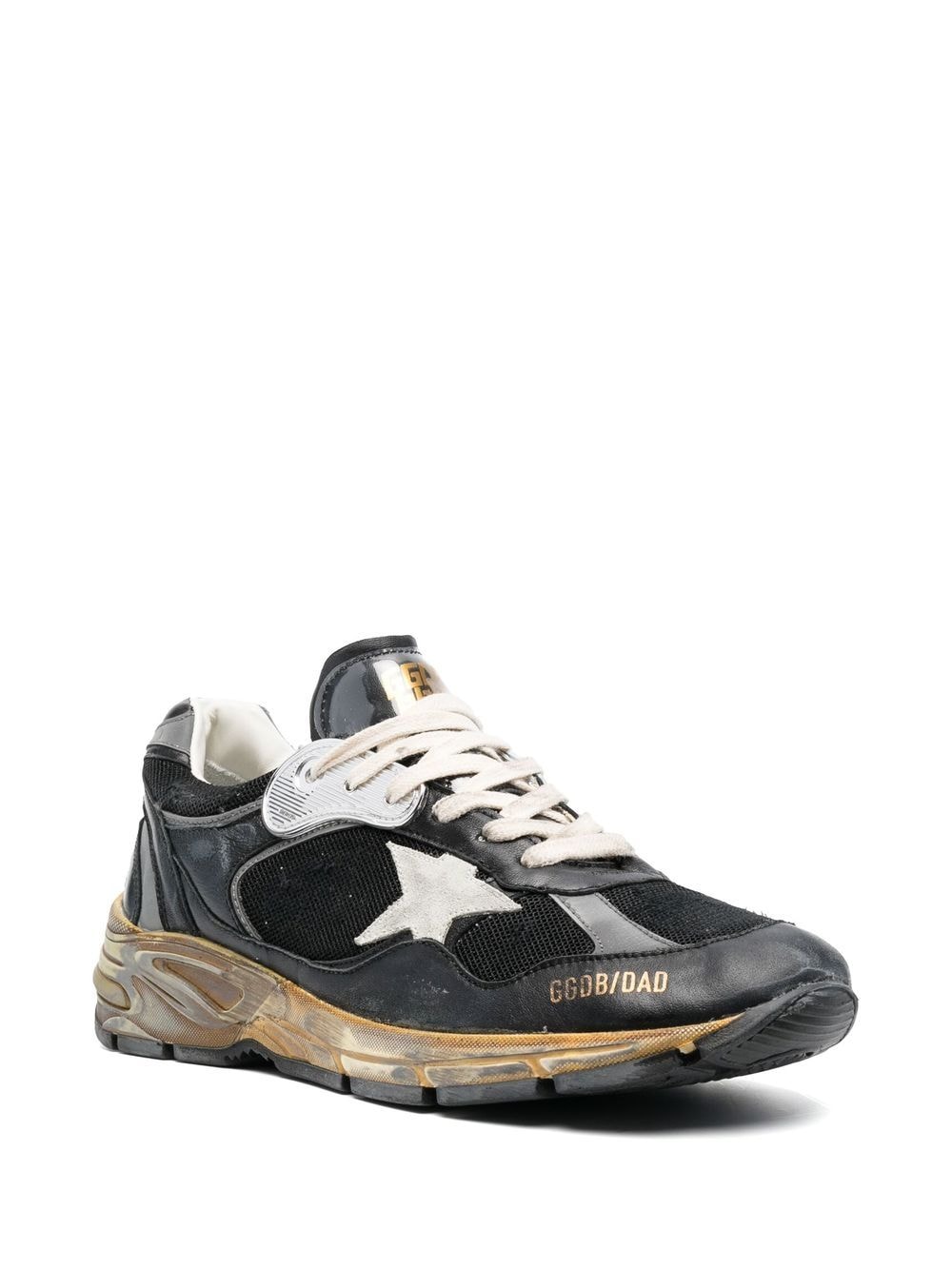 GOLDEN GOOSE Dad-Star Elite Sneakers in Black