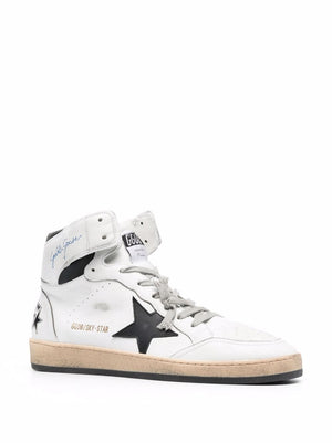 GOLDEN GOOSE White High Top Sneakers for Men - SS24 Collection