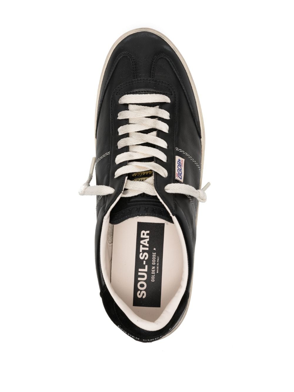 GOLDEN GOOSE Men's Soul-Star Leather Sneakers