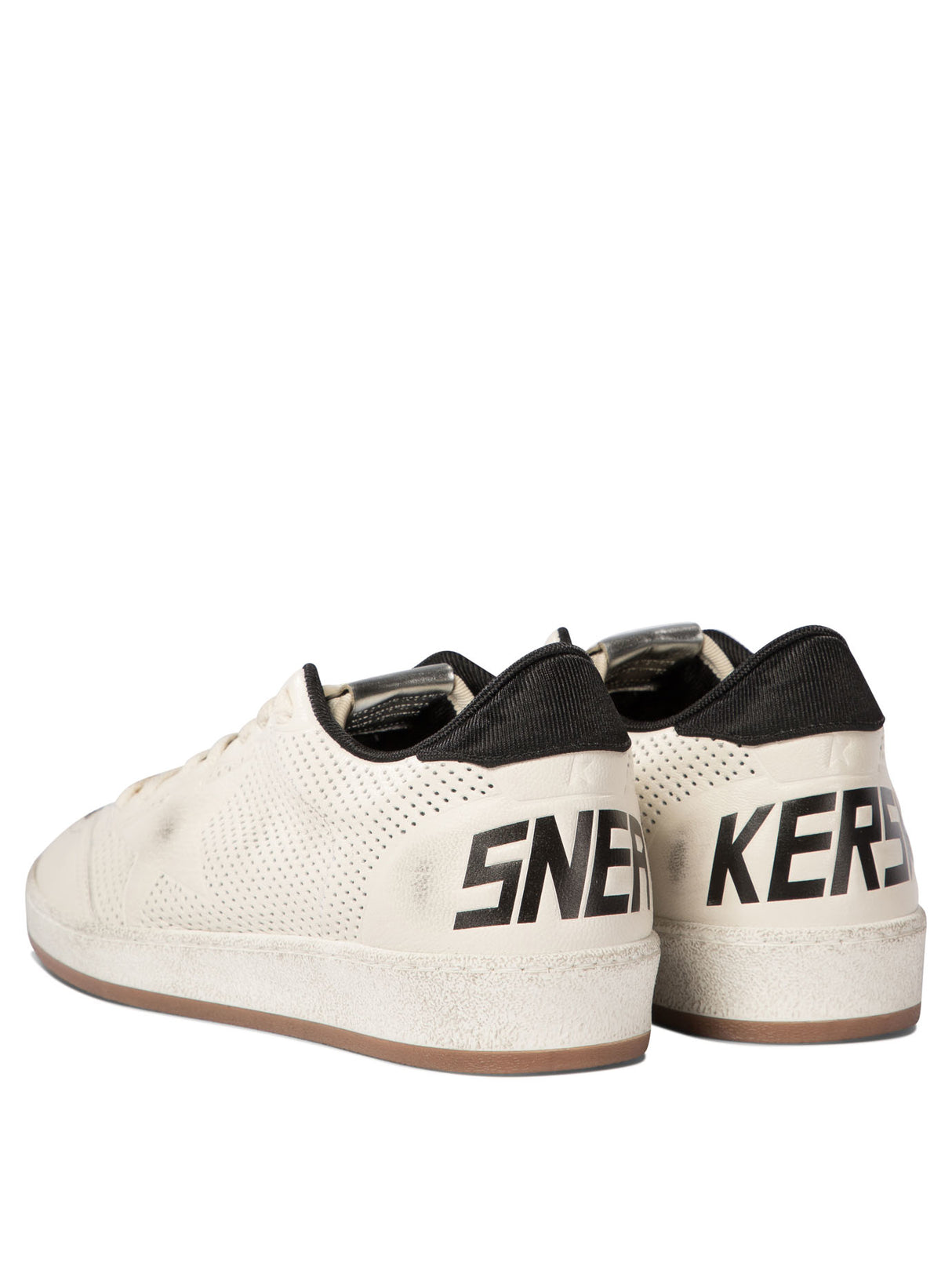 GOLDEN GOOSE Distressed Leather Superstar Sneakers for Men