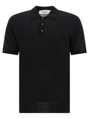 GOLDEN GOOSE Men's Regular Fit Polo Shirt - 75 cm Length