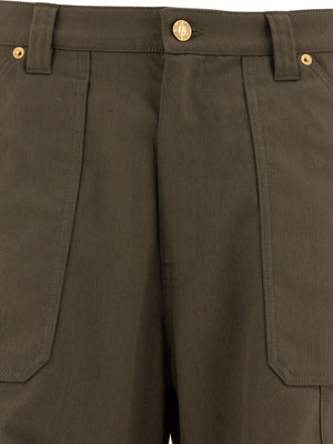 GOLDEN GOOSE Mid Rise Cargo Trousers for Men